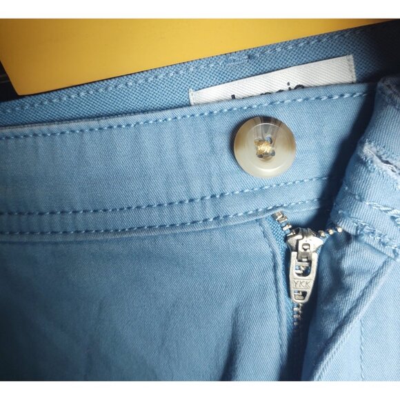 Kensie Women’s Mid Rise Chino Trousers Size 14 Casual Cotton Pants - Picture 3 of 9